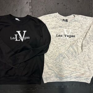 Las Vegas Men's Sweatshirt Set - Black & Gray